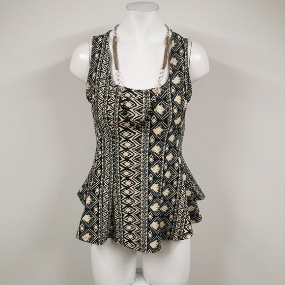 DEB Peplum  Chain Top - Picture 1 of 4